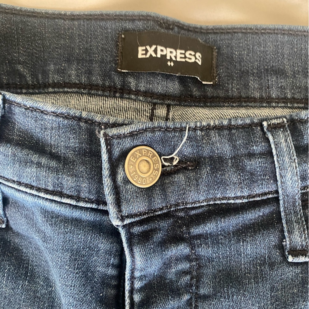 Express Women’s Mid Rise Boot Denim Jeans 10R/10R